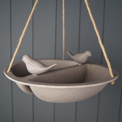 Caselynn Resin Birdbath