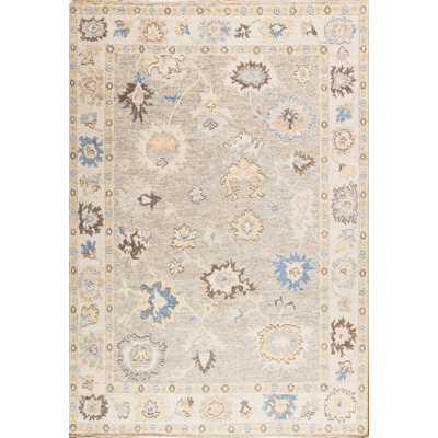 Cascade Hand Knotted Wool Area Rug