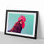 Geometric Rooster in Abstract - Framed Print-55726910-55726911