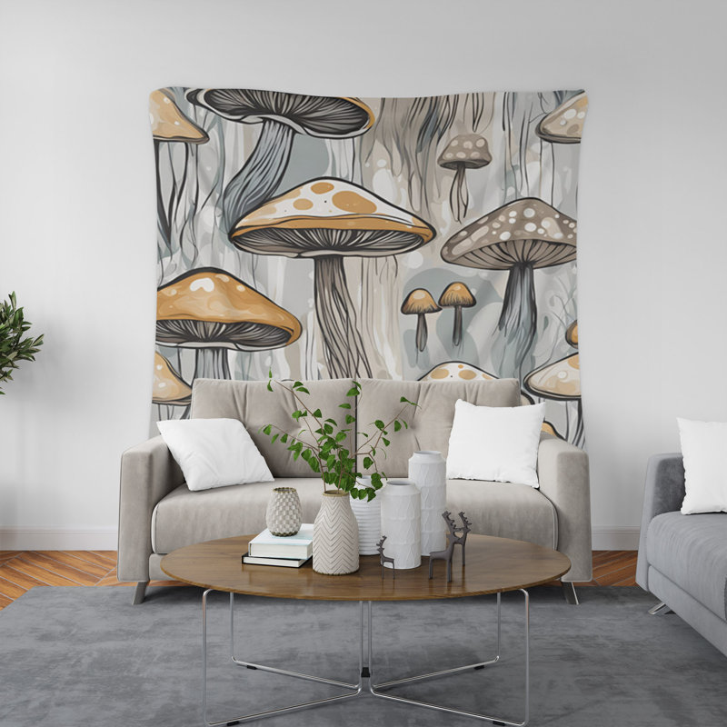 Tapisserie murale, H 80 po x l 68 po x P 0,8 po