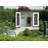 Biohort Equipment Locker 615 Gallon Water Resistant Metal Deck Box with Lock in Dark Gray