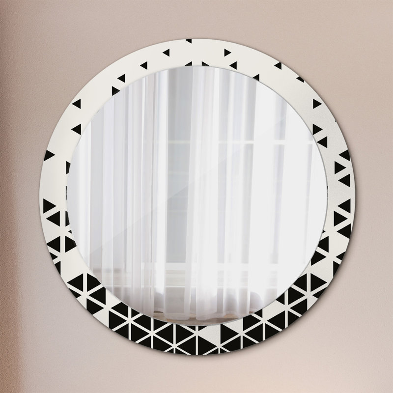 Huldar Glass Flat Wall Mirror