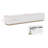 Modern Fluted TV Stand - Faux Marble Tabletop Media Console With 4 Drawers, Curved Design, Gold Base-322533282