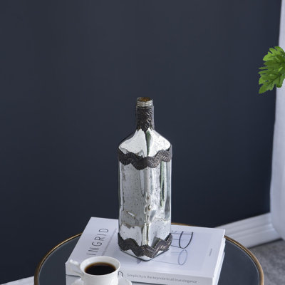 Vase en verre D3x12