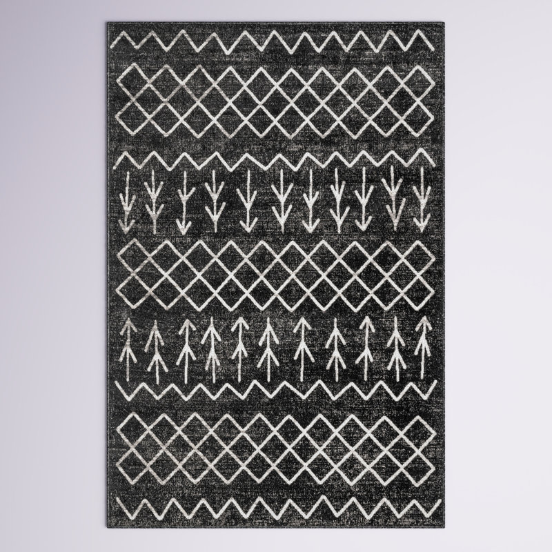 Tapis lavable à la machine Anoka, Rectangle 8 pi x 10 pi