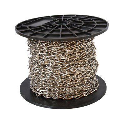Chaîne de chandelier simple décorative unie ou bris de chaîne (164 pieds)