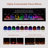 Highmark Recessed or Wall Mounted Electric Fireplace Heater, 10 Flame Colors, Google & Alexa Compatible, Logs & Crystals, Remote Control-1372093736