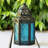 Moroccan Candle Lantern Decorative Candle Holder Lamp for Table or Hanging, Ramadan Decorations, Weddings, Indoor Home Decor, Outdoor Patio or Porch (Set of 2)-656086472-656086466