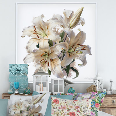 «Lily Blossom Ballet I» sur toile