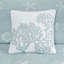 Lit double en coton double / grand Corail brodé, motifs de courtepointe décoratifs de chambre à coucher 4 pièces, coussins,-122457727-122457729