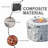Devlynn Round Inorganic Mineral Powders Propane Smokeless Fire Pit Table with Hidden Fuel Tank-44083679