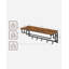 Wall-Mounted Coat Rack With Storage Shelf And Hanging Rod - Durable Wall Hook Rack For Entryway, Bathroom, Laundry Room - Rustic Design