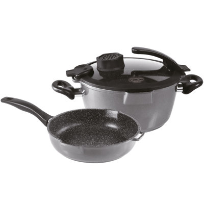 4 - Piece Non-Stick Aluminum Cookware Set