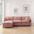 Chenille rose est en rupture de stock