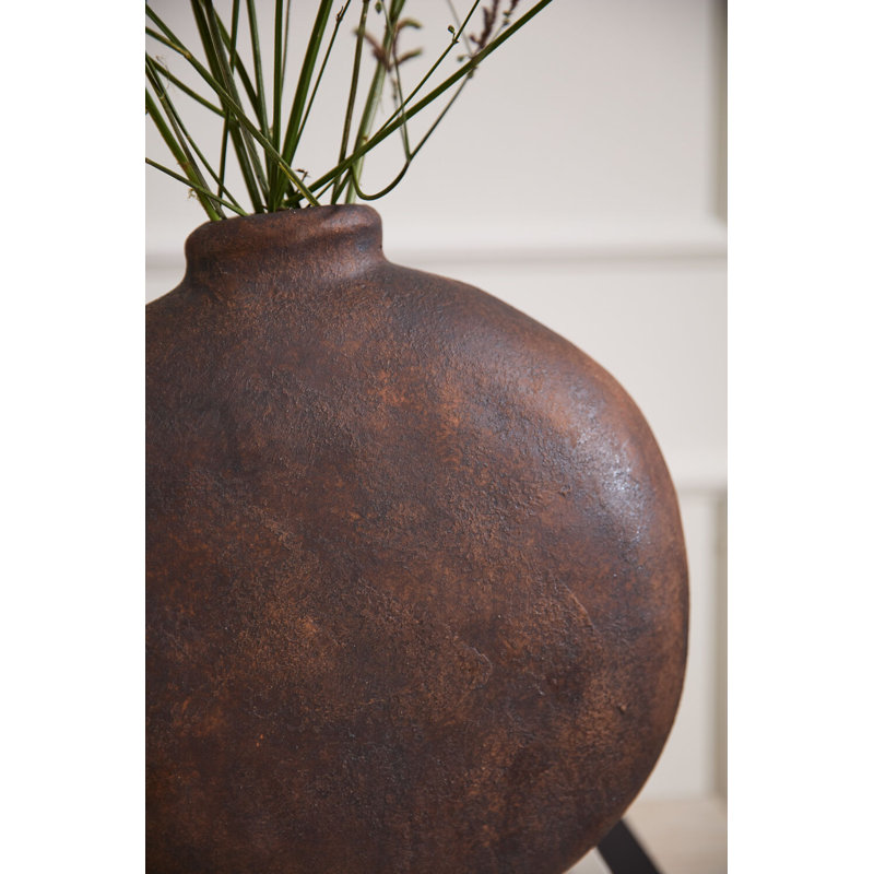 Manzanares Fernando Vase, 13" x 4.5" x 13.75"