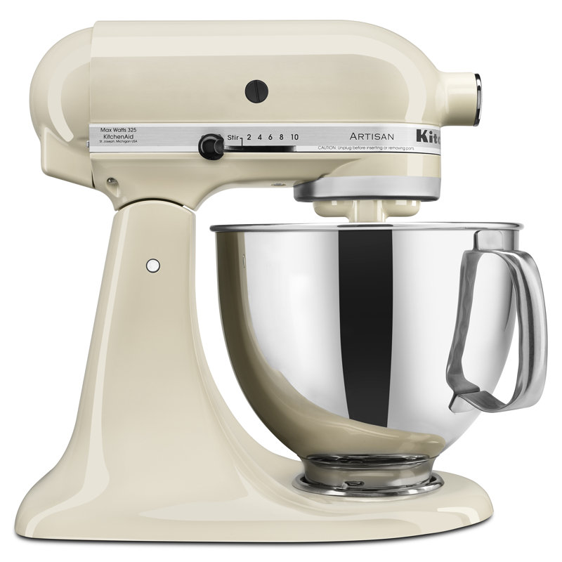 KitchenAid® Artisan® Series 5 Quart Tilt-Head Stand Mixer, Almond Cream