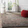 Abhay Cod Hand Woven Cotton/Jute Rug in Brown/Purple/Black