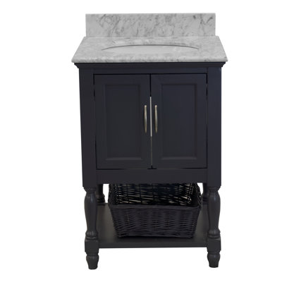 Hampton 24'' Single Bathroom Vanity with Top