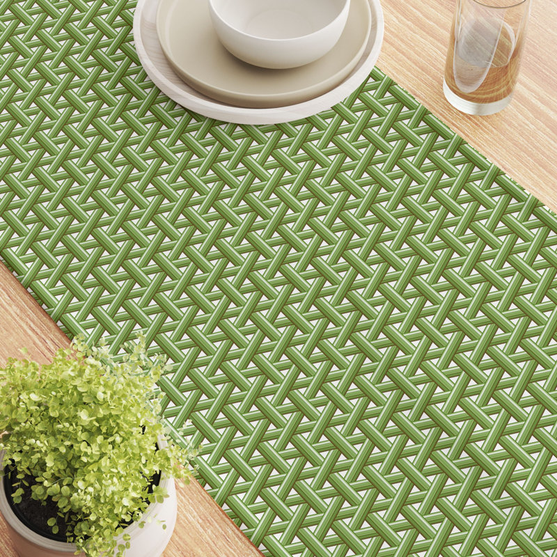 Wallen Geometric Table Runner, 72" x 12"