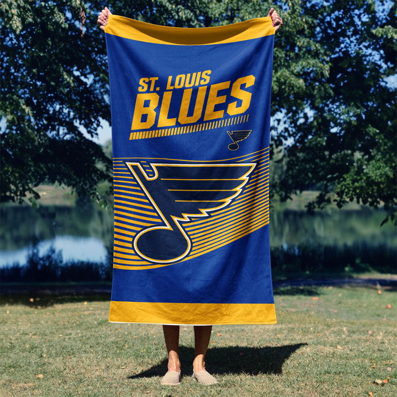 Serviette de plage 30 po x 60 po NHL St. Louis Blues