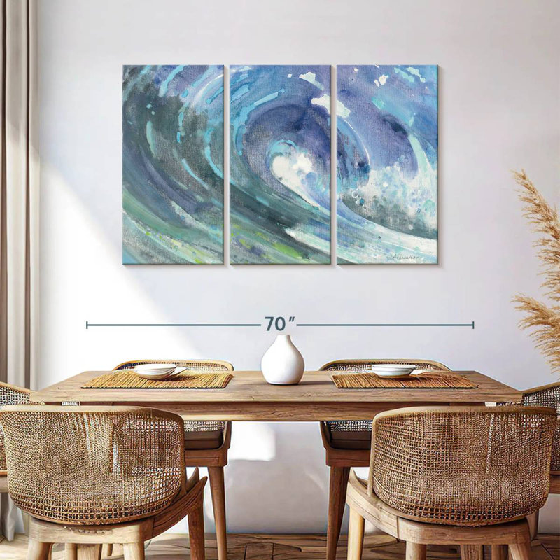Senne Wave Curl, 36" H x 57" W