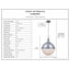 Luminaire suspendu sphère 2 lumières Valia-954860917