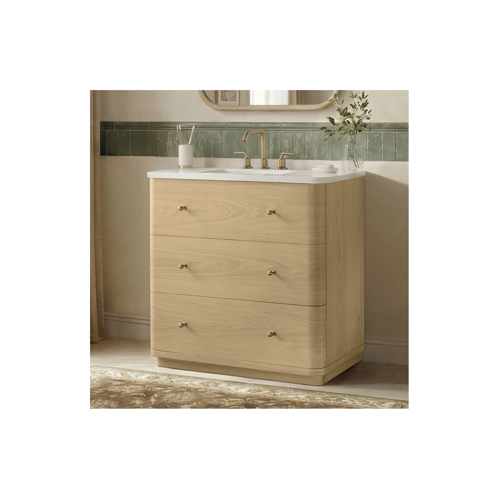 Saffi 36" Single Sink Bathroom Vanity