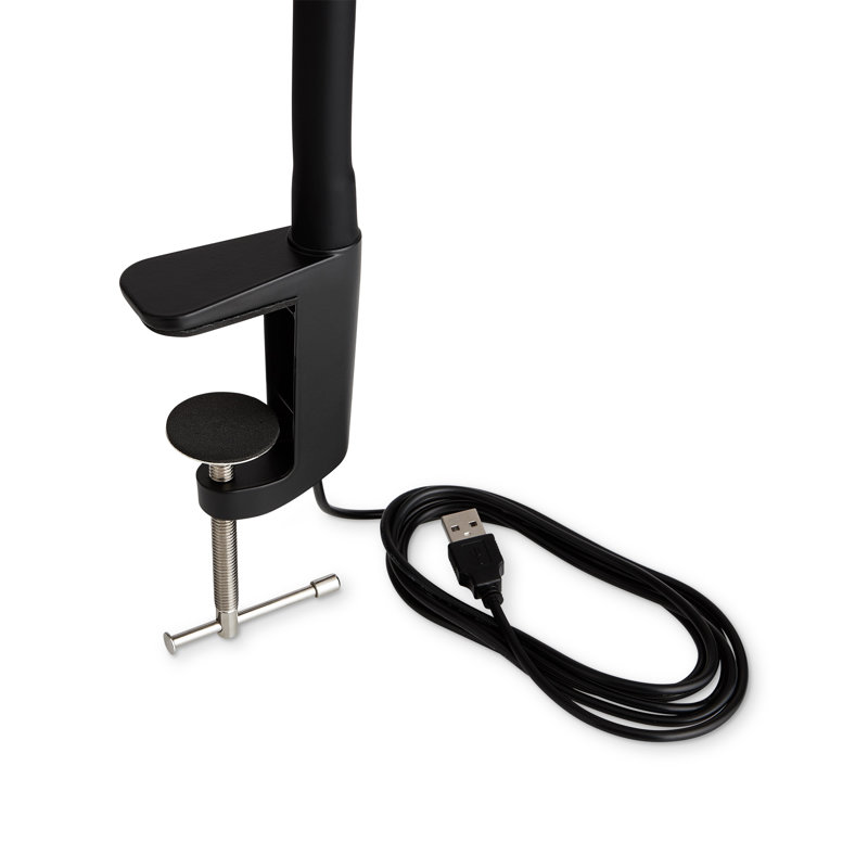Reliable UberLight Flex 3200TL Led Task Light, Clamp, Black.