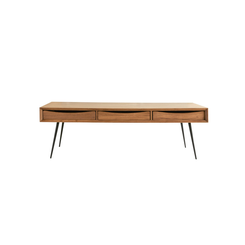 Simen Solid Wood Coffee Table