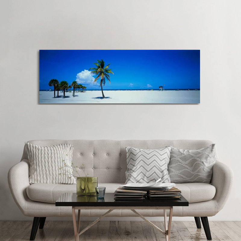 Miami FL USA - Wrapped Canvas Panoramic Print, 182.88 cm H x 60.96 cm W