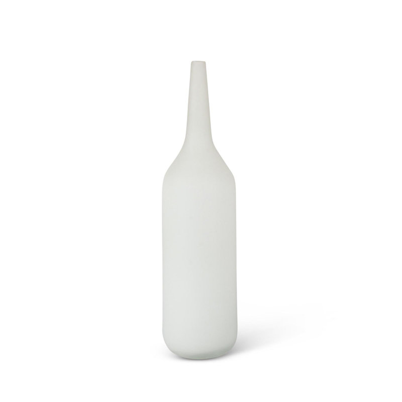 Vase de table en verre Urban Living, H 18,25 po x l 5 po x P 5 po
