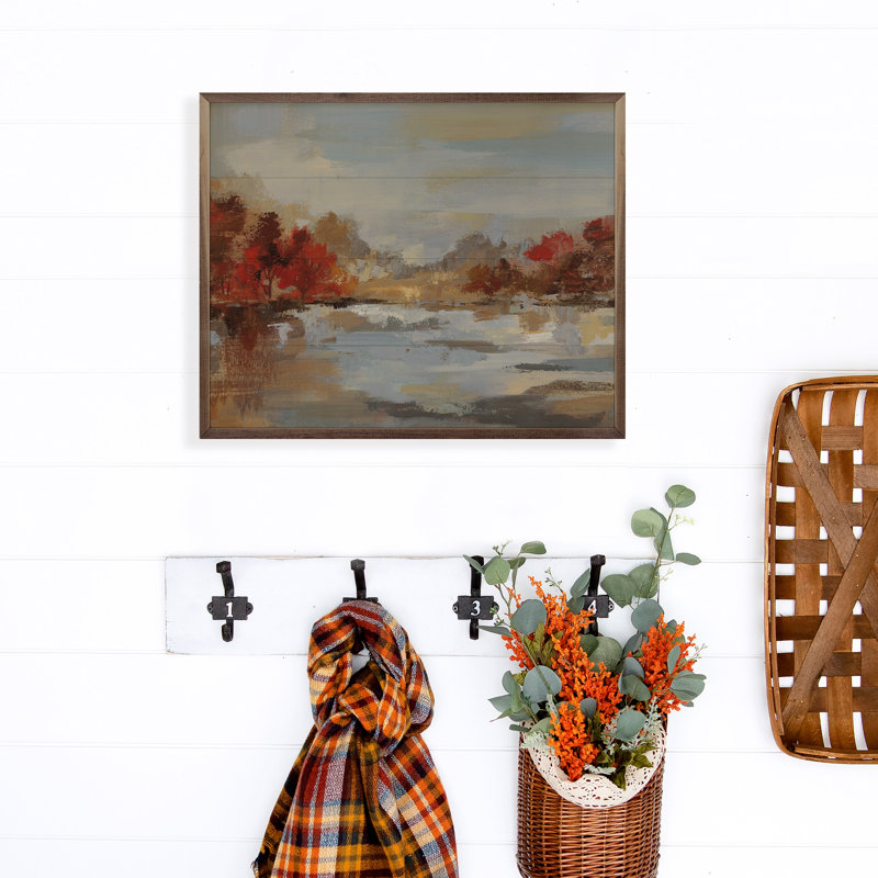 «Late Fall Reminiscence» par Silvia Vassileva, H 16 po x l 20 po