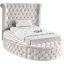 Lit plateforme tapissier avec rangement capitonné Dorgan-240541078-240541077