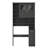 Over the Toilet Freestanding Storage with Cabinet-2107707167