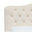 Lit tapissier capitonné standard à profil bas Gearlton-2085650363-2085650352