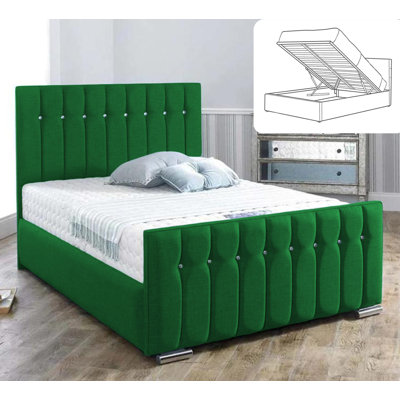 Upholstered Ottoman Storage Bed