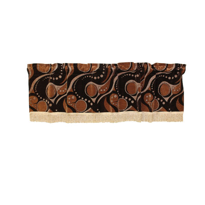 Kriebel Abstract Tailored Window Valance