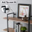 178 cm H x 120 cm W Etagere Bookcase-1257107273