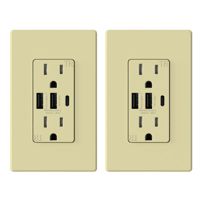 15 Tamper Resistant Duplex Outlet