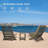 Smilja Foldable Outdoor Adirondack Chair-245000118