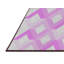 Tapis mauve à motif géométrique Koeller-400501391