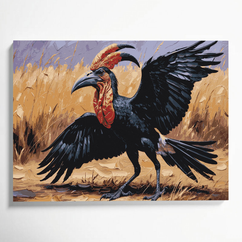 Art mural sur toile faune, H 11 po x l 14 po