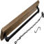 Metal/Wood Rectangle Hanging Pot Rack-846568185