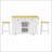 53Inch Large Kitchen Island With 2 Bar Stools, Power Outlets, And Ample Storage For Modern Kitchens And Dining Rooms-65265477