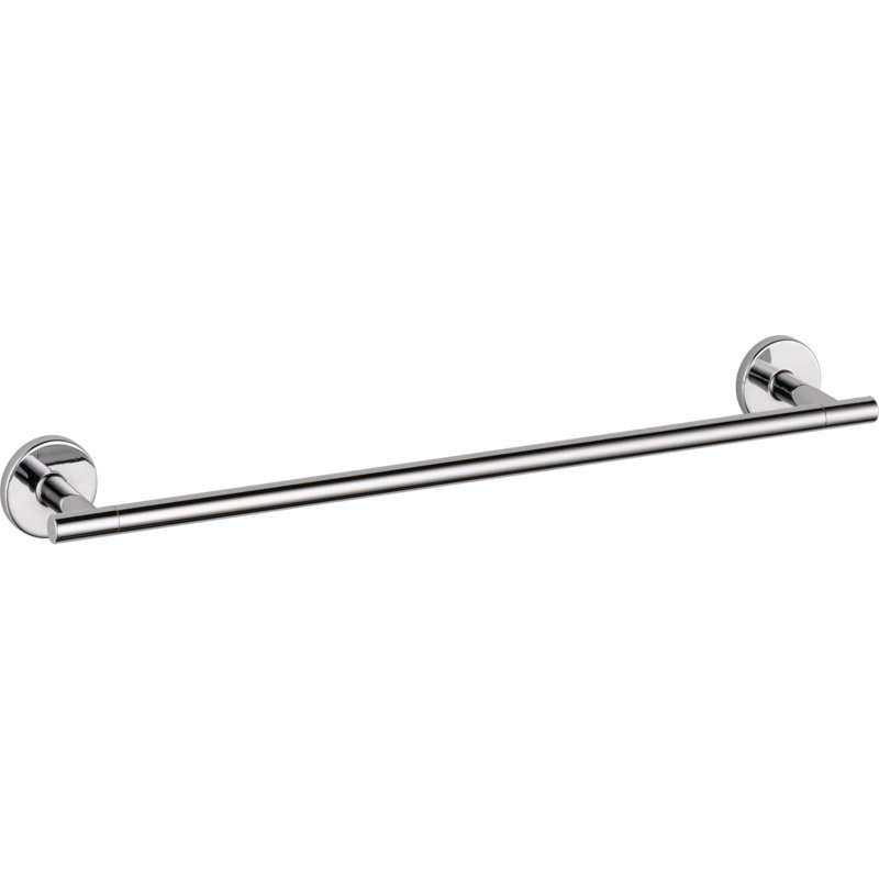 Porte-serviettes mural, accessoire et quincaillerie de salle de bain Trinsic, Chrome, 1.13" H x 18" L x 3.31" D