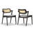 Kikuo 17.5'' H Velvet Upholstered Side Chair-1759209808