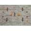 Tapis ivoire tribal Gabbeh 9 x 12