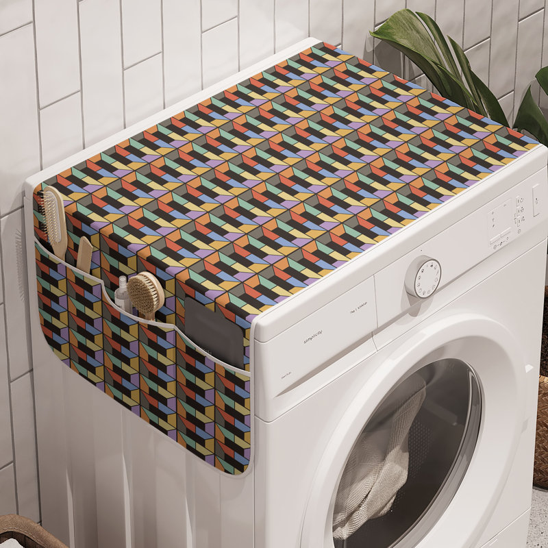 Ensemble de 2 boîtes de rangement géométriques East Urban Home