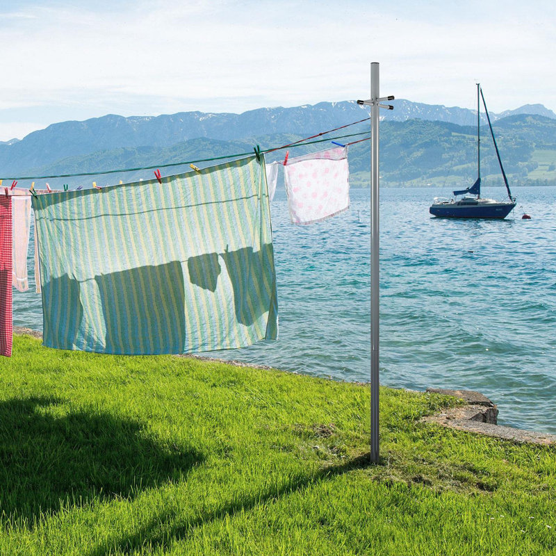 Plastic Clothesline Pole