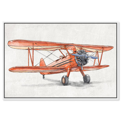 Transport Vintage Aviator III Air Transport - Reproduction d'art graphique sur toile